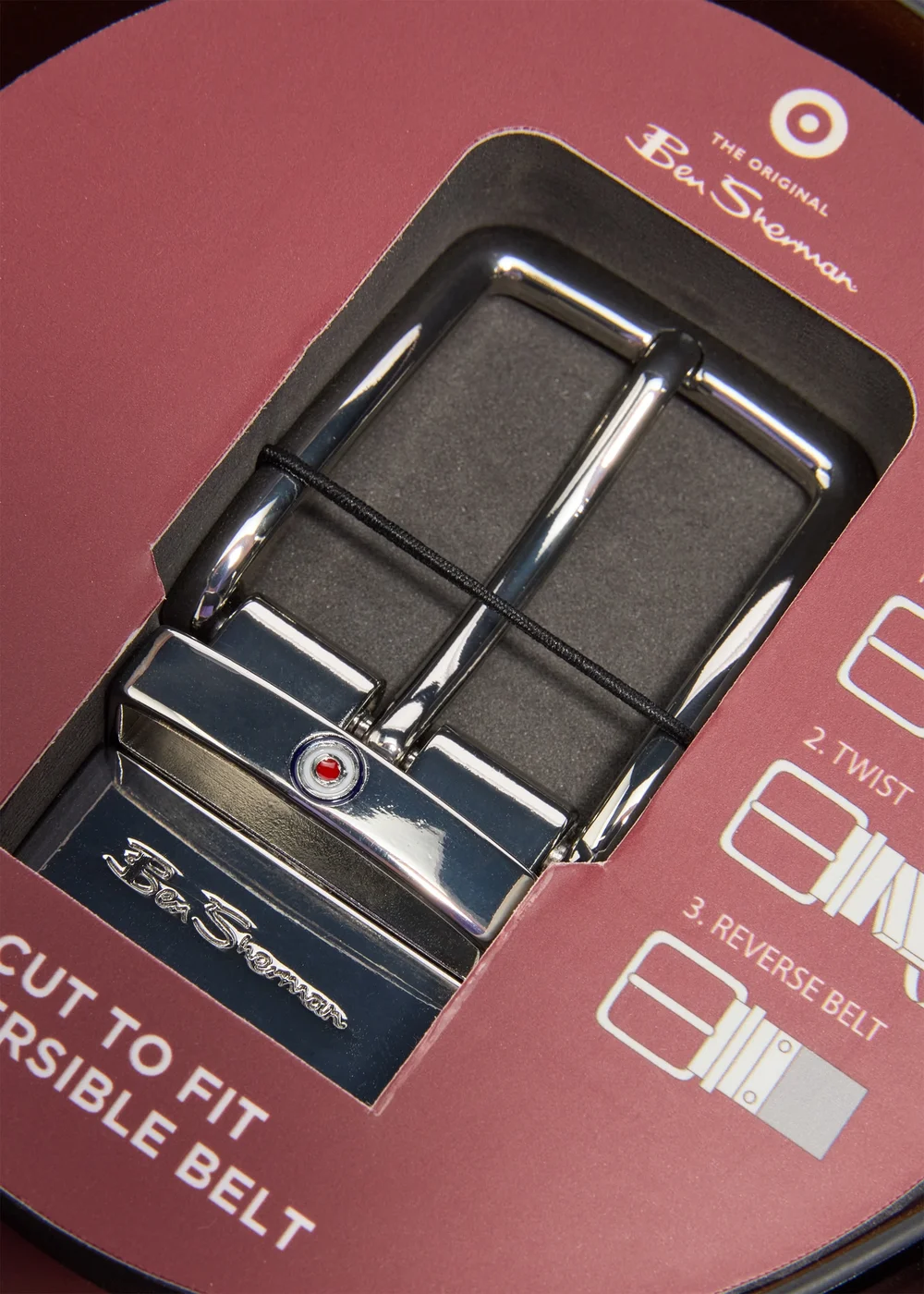 Ben Sherman Tan Belt In A Box - One Size Image 2