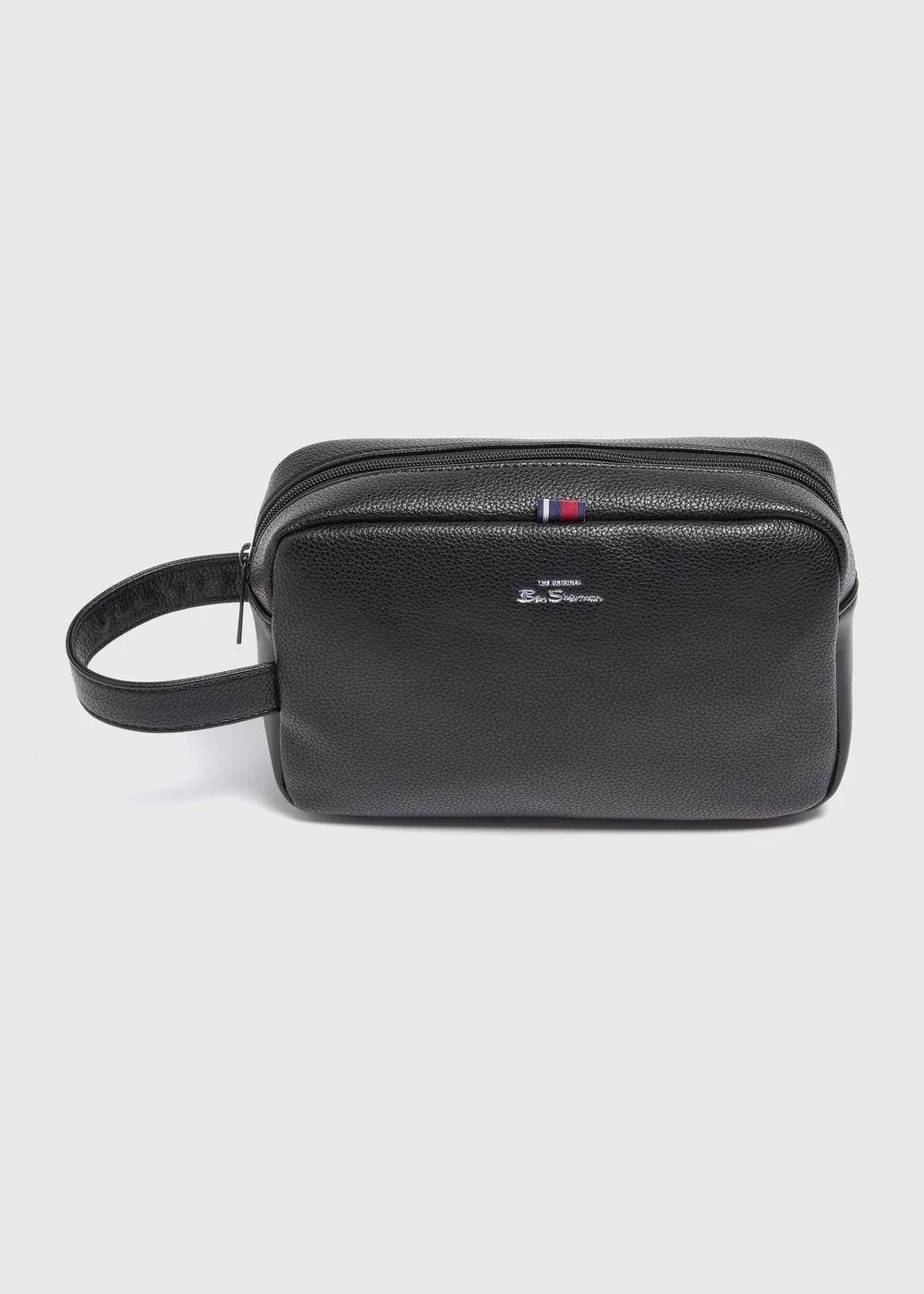 Ben Sherman Black Washbag - One Size Image 1