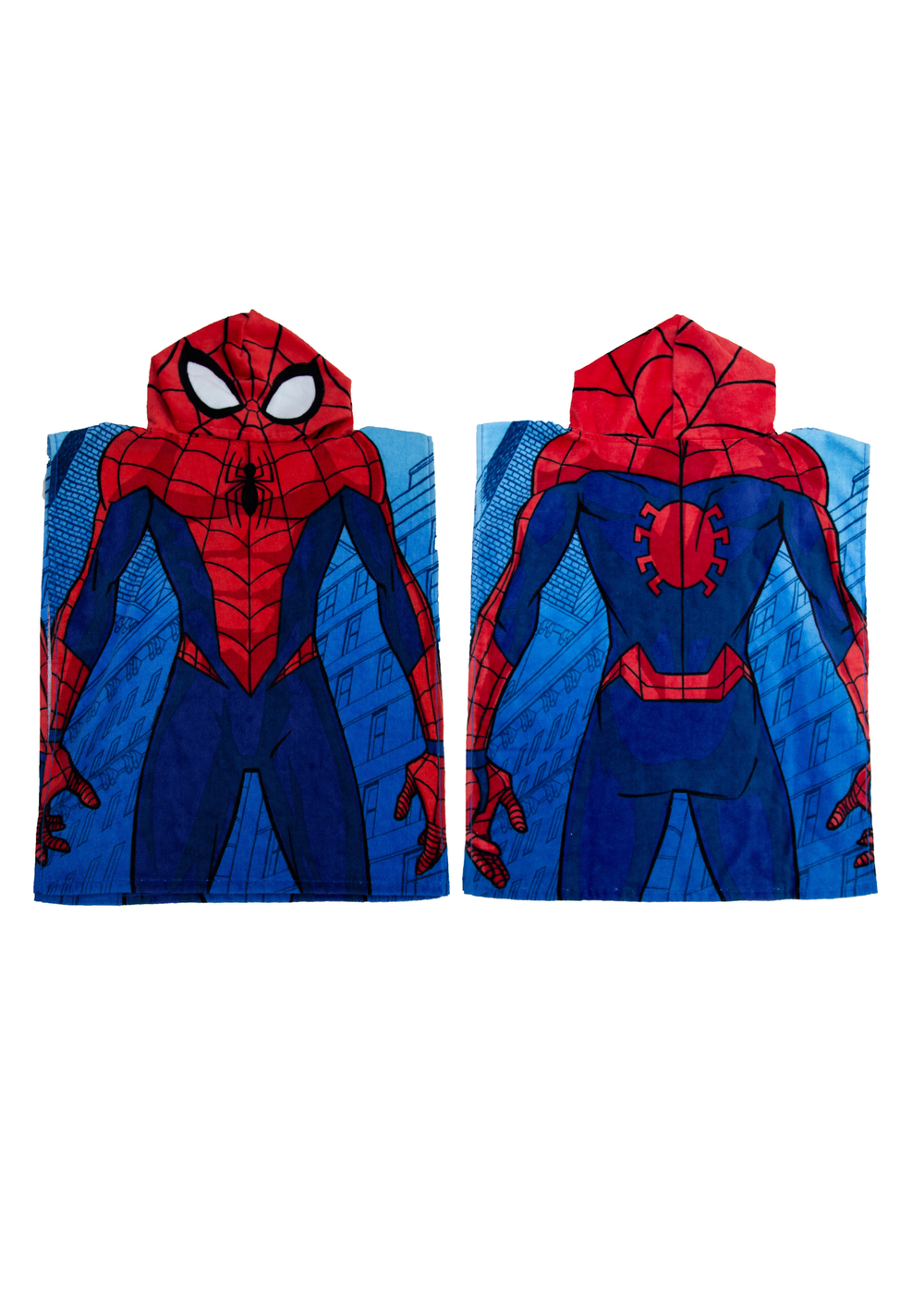Spiderman Spider City Poncho - Toddler Image 3
