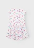 Name It Girls White Flamingo Print Dress (9mths-5yrs) - 9-12 months Image 2