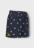 Name It Girls Dark Blue Shorts (6-12yrs) - Age 6 Years Image 3