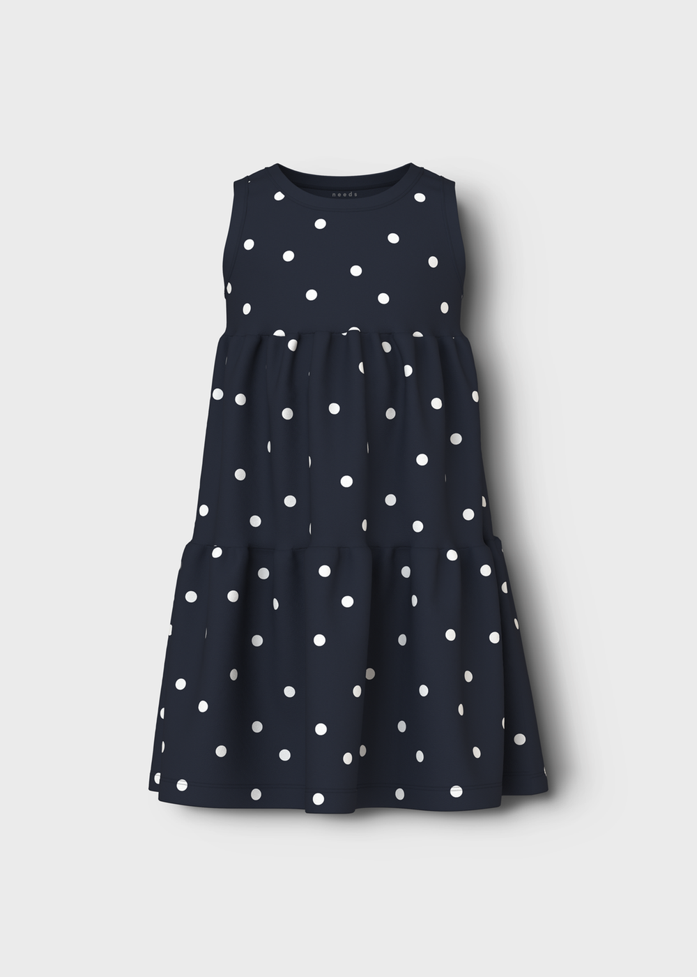 Name It Girls Dark Blue Spencer Dress (6-12yrs) - 6 Yrs Image 1