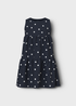 Name It Girls Dark Blue Spencer Dress (6-12yrs) - 6 Yrs Image 1