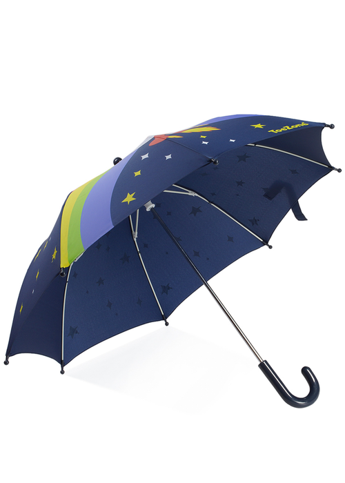 ToeZone Blue Rocket Space Themed Umbrella - One Size Image 3