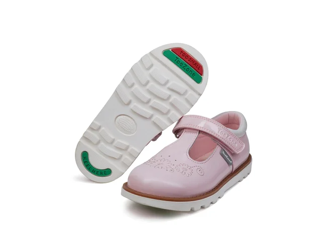 ToeZone Pink Willow Summer Shoe (Younger 8- Older 12) - 8 infants Image 1