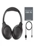 Reflex Active Black Wireless Noise Cancelling Headphones With Case - One Size Image 2