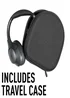 Reflex Active Black Wireless Noise Cancelling Headphones With Case - One Size Image 3