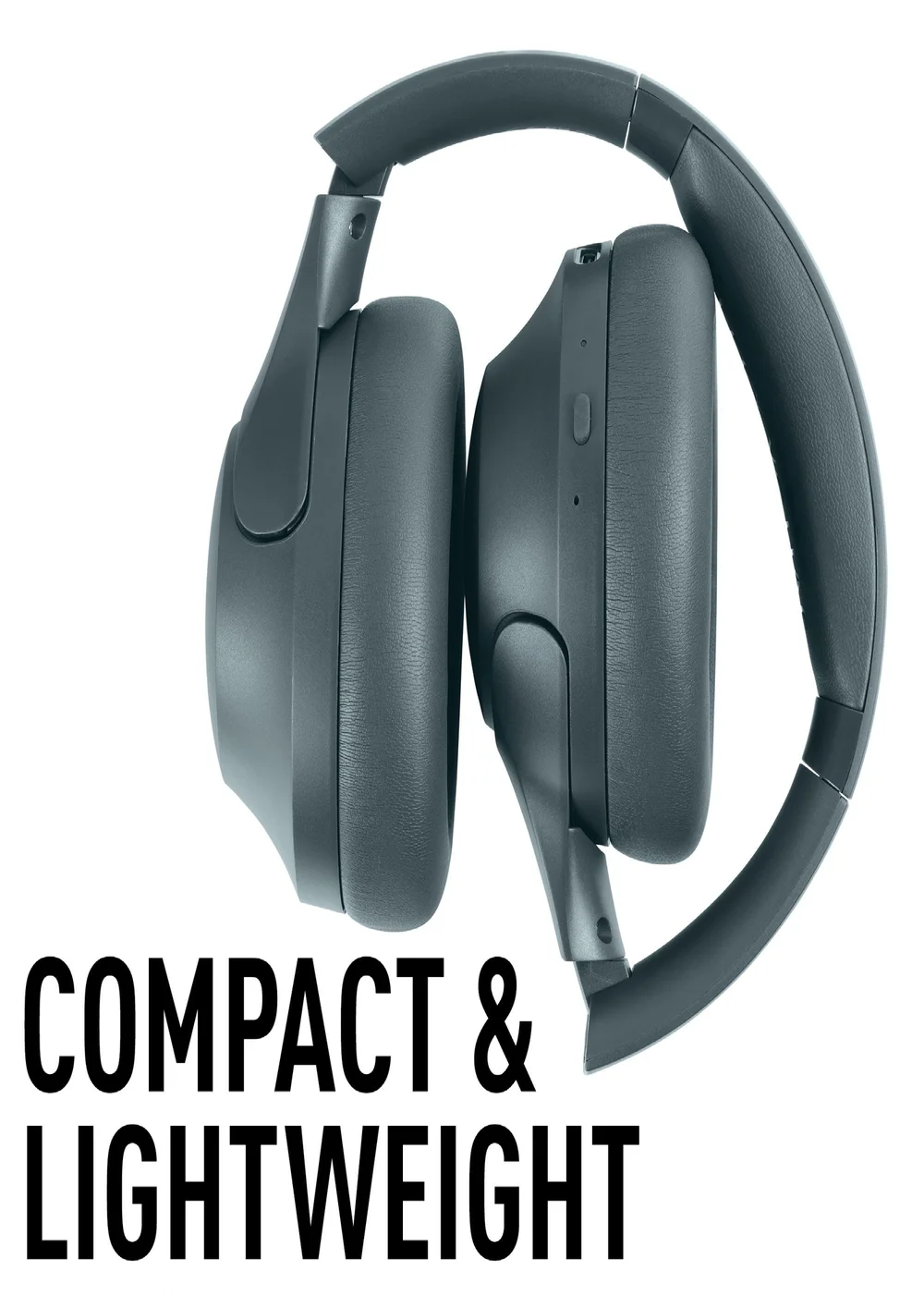 Reflex Active Teal Wireless Noise Cancelling Headphones With Case - One Size Image 4
