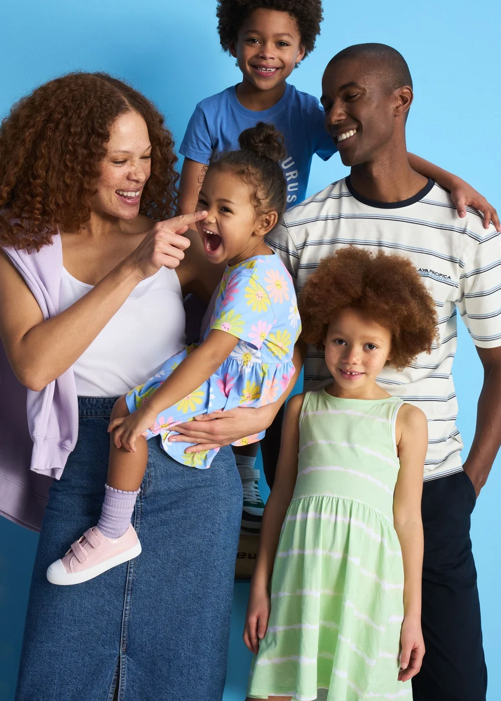 Girls Green Tie Dye Dress (7-13yrs) - 7 Yrs Image 1