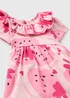 Baby Pink Strawberry Dress (Newborn-23mths) - Newborn Image 2