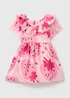 Baby Pink Strawberry Dress (Newborn-23mths) - Newborn Image 1