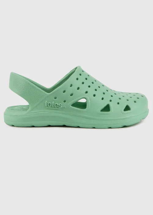 Totes Solbounce Mint Childrens Clogs (Younger 5- Older 3) - 2-3 Image 4