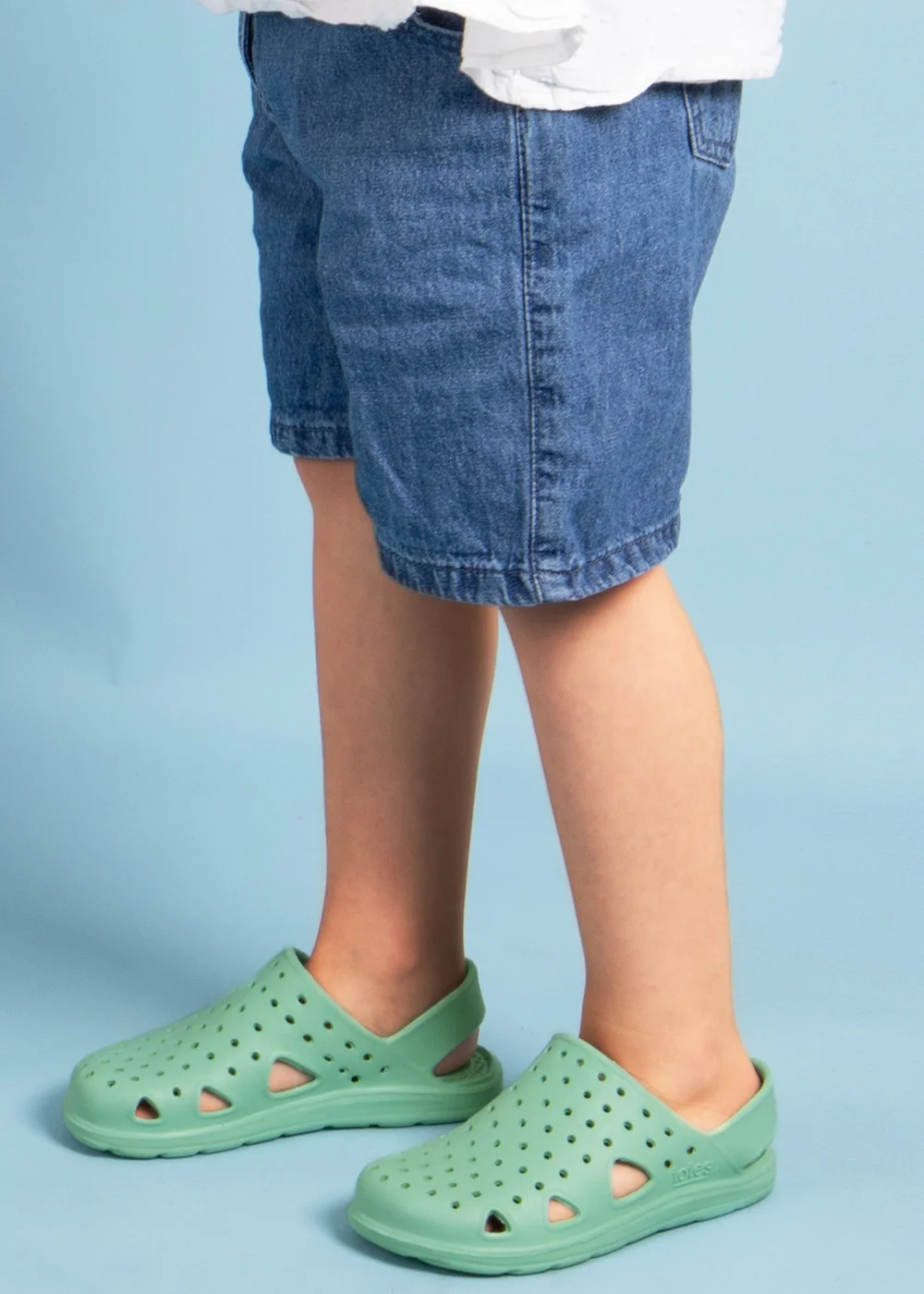 Totes Solbounce Mint Childrens Clogs (Younger 5- Older 3) - 2-3 Image 2