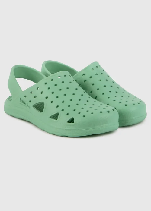 Totes Solbounce Mint Childrens Clogs (Younger 5- Older 3) - 2-3 Image 1