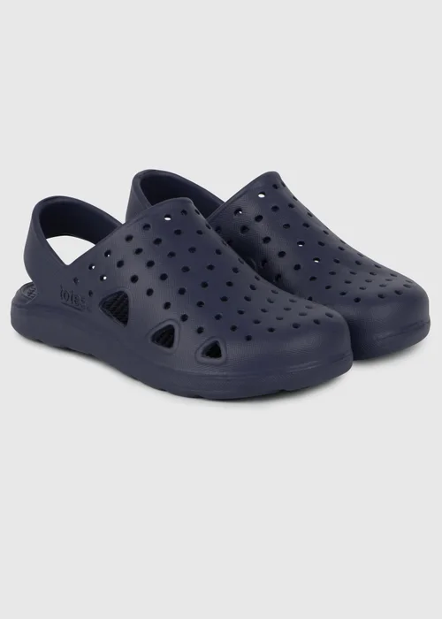 Totes Solbounce Navy Childrens Clogs (Younger 5- Older 3) - 5-6 Infants Image 1