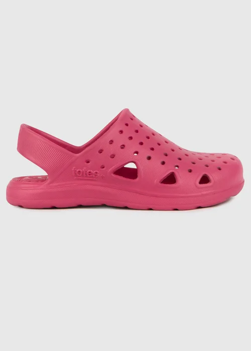 Totes Solbounce Pink Childrens Clogs (Younger 5- Older 3) - 2-3 Older Image 4