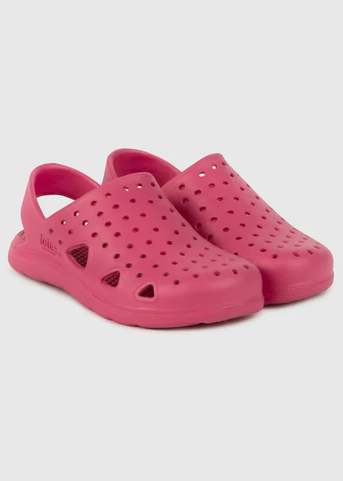Totes Solbounce Pink Childrens Clogs (Younger 5- Older 3) - 2-3 Older Image 1