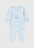 Baby Blue Mummy Sleepsuit (Newborn-18mths) - First Size Image 1
