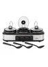 Tower Stainless Steel Three Pot Slow Cooker - One Size Image 1
