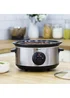 Swan Stainless Steel Slow Cooker (3.5L) - One Size Image 3