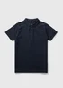 Boys Navy Polo Shirt (7-15yrs) - Age 7 Years Image 1