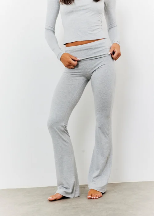 In The Style Grey Flare Trousers - 12 Image 7