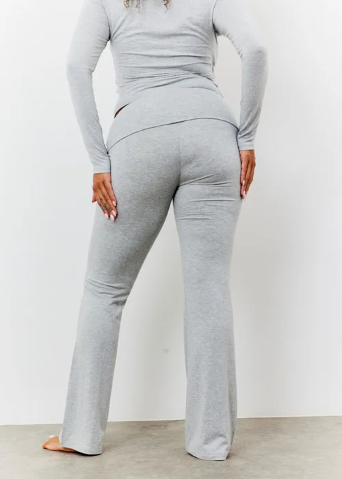 In The Style Grey Flare Trousers - 12 Image 4