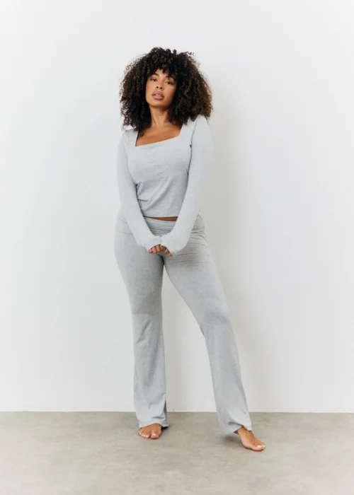 In The Style Grey Flare Trousers - 12 Image 1