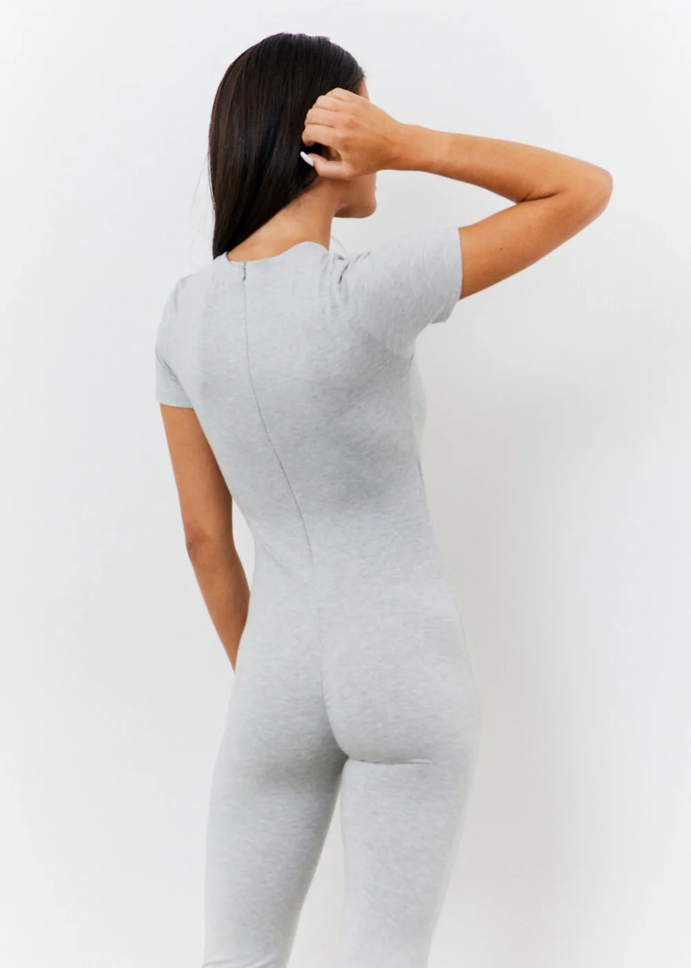 In The Style Grey Jumpsuit - 8 Image 3