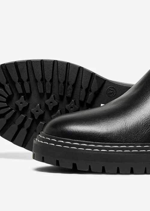 Only Black Chelsea Boots - Size 6 Image 3