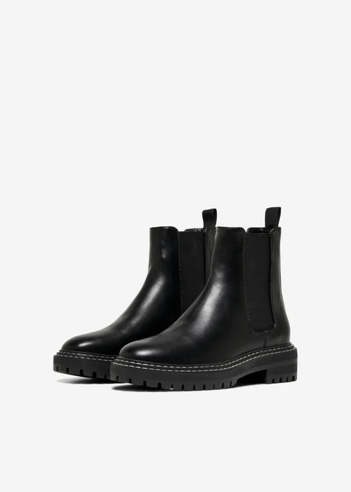 Only Black Chelsea Boots - Size 6 Image 4
