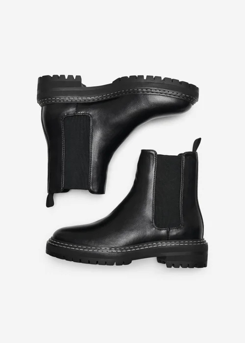 Only Black Chelsea Boots - Size 6 Image 1