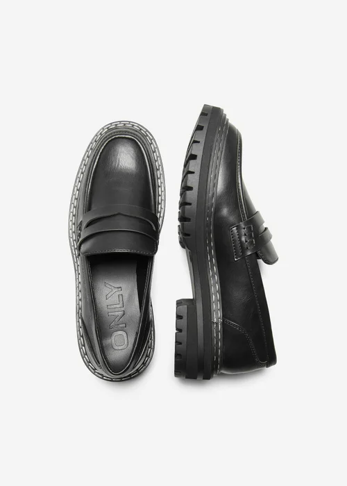 Only Black Chunky Loafer - Size 3 Image 3