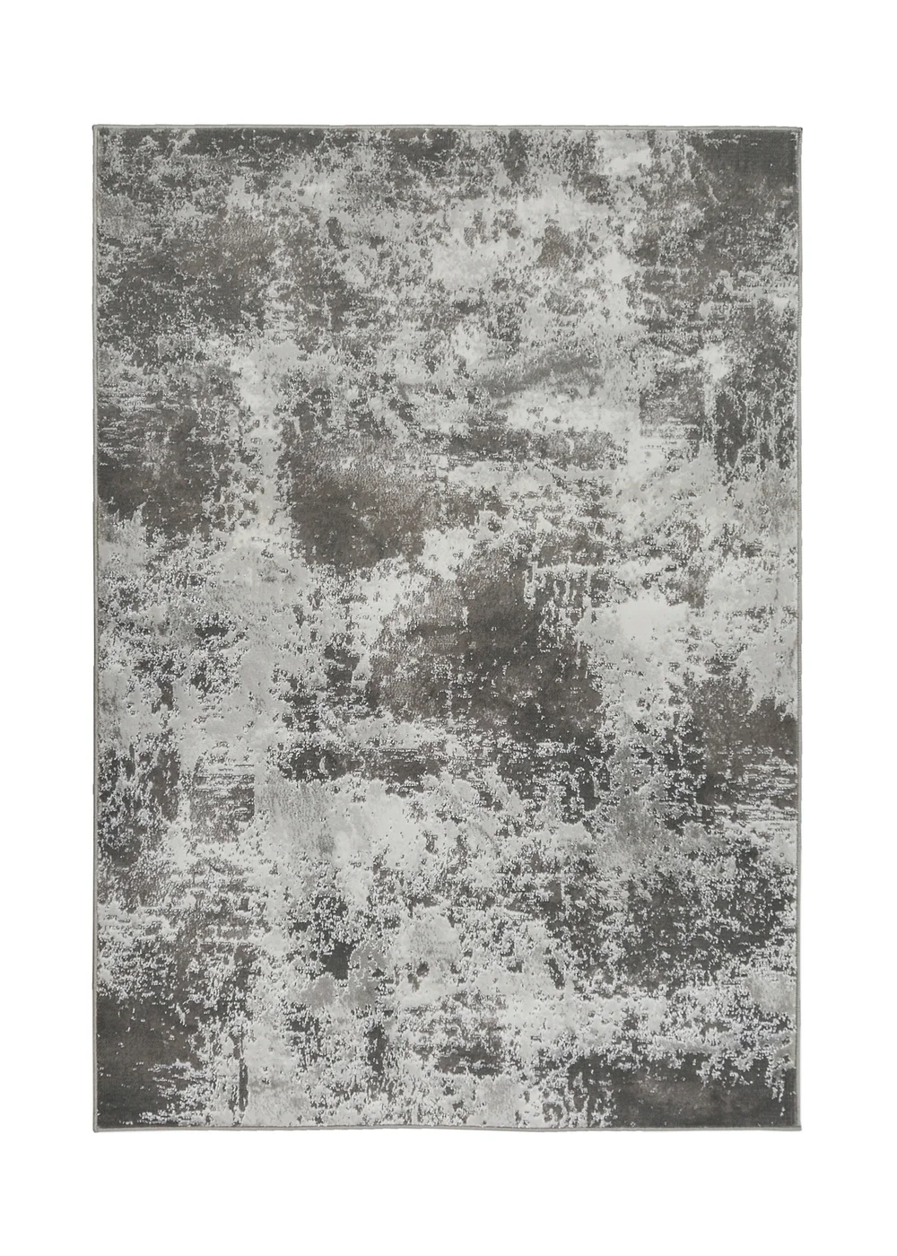 Homemaker Avery Grey Marble Rug - 80 x 150 Image 2