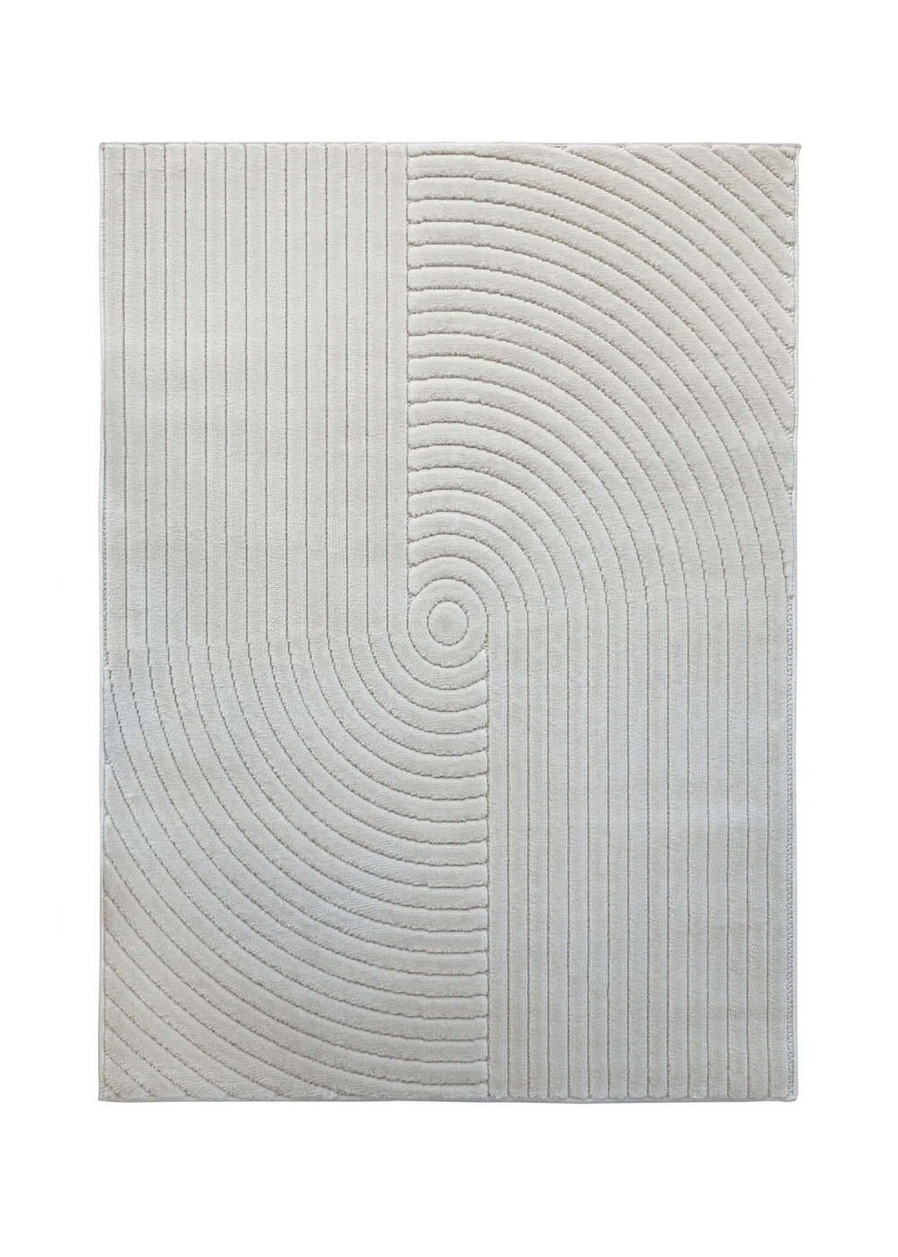 Homemaker Malmo White Knot Rug - 120 x 170 Image 2