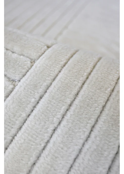 Homemaker Malmo White Knot Rug - 120 x 170 Image 3