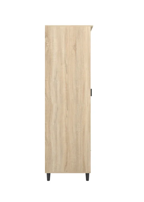 Aura Sorgente Chevron 1 Door Wardrobe - One Size Image 5