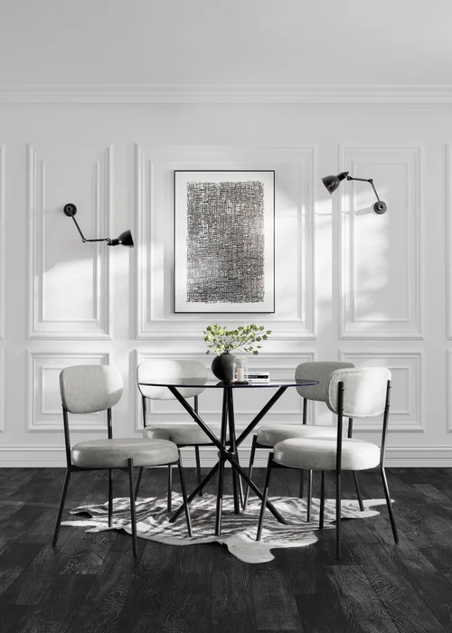 Aura Toby Graphite Dining Chair (2 Per Pack) - One Size Image 1