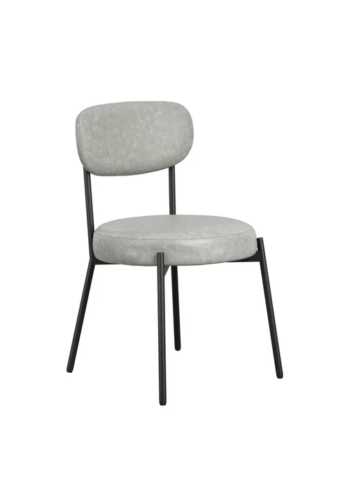 Aura Toby Graphite Dining Chair (2 Per Pack) - One Size Image 3