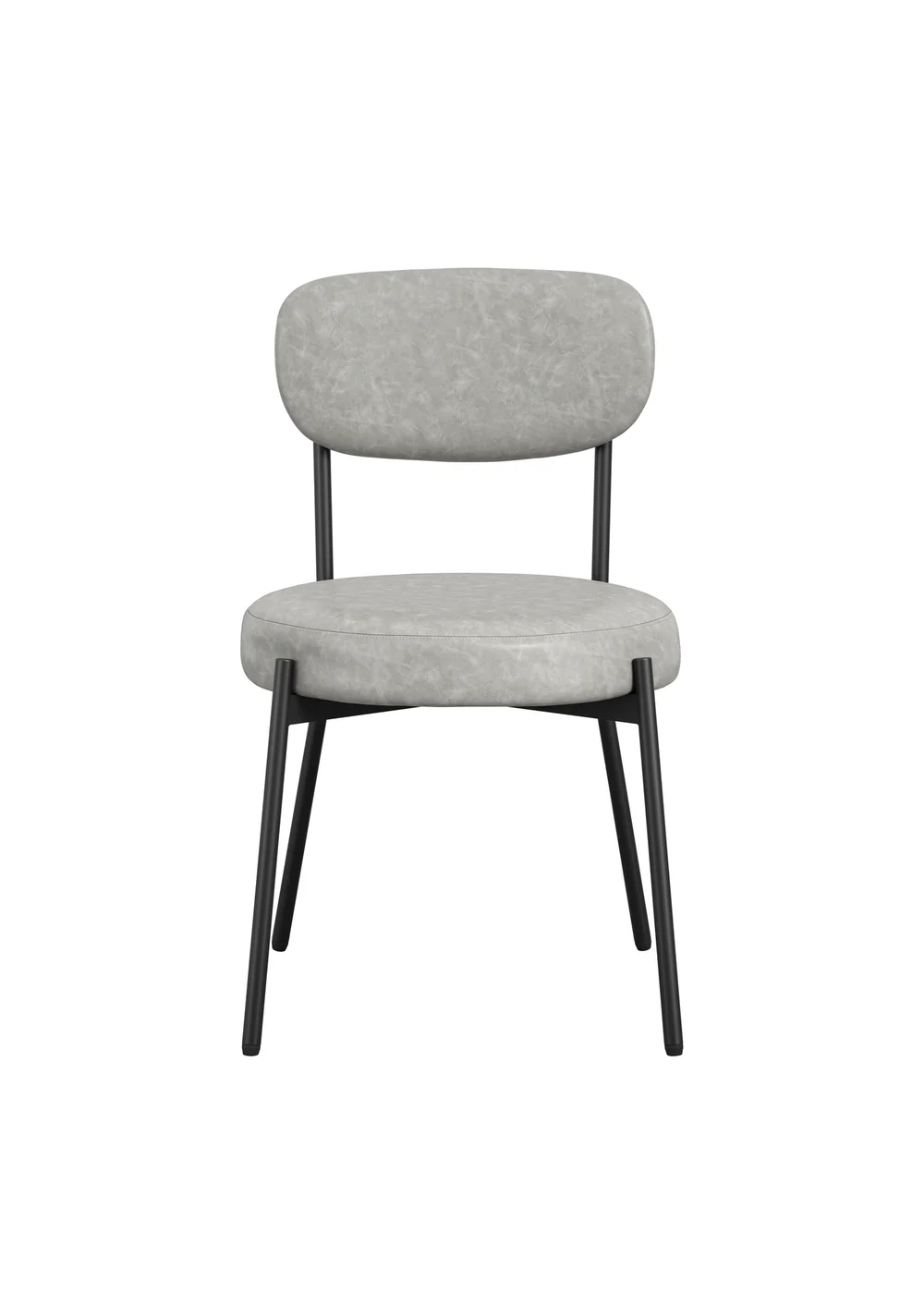 Aura Toby Graphite Dining Chair (2 Per Pack) - One Size Image 2