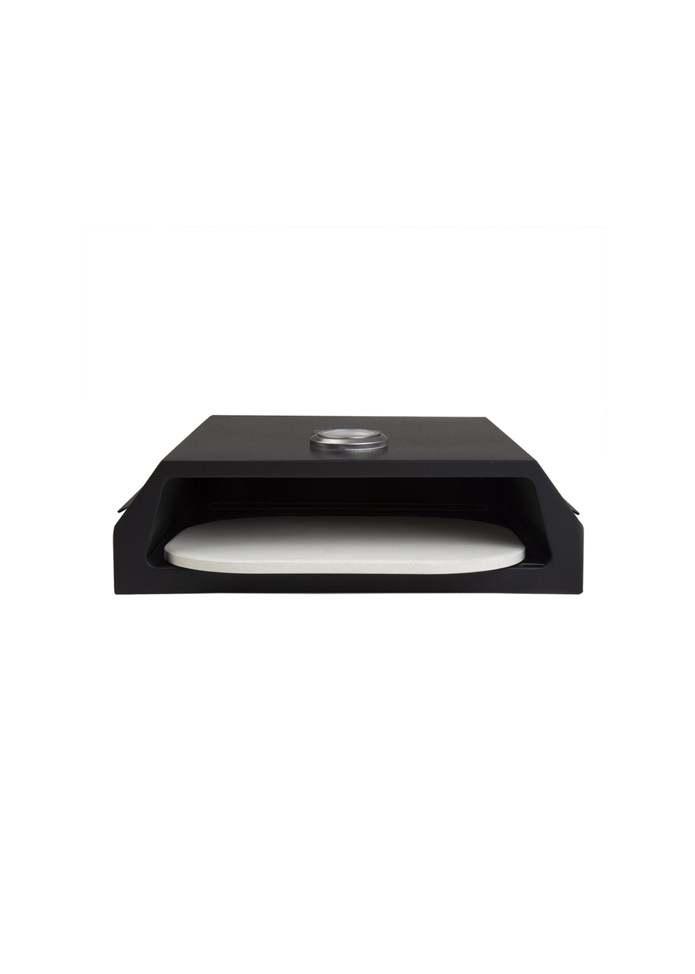 Charles Bentley Black BBQ Pizza Box With Thermometer (H12.1 x L41.5 x W36.3cm) - One Size Image 4