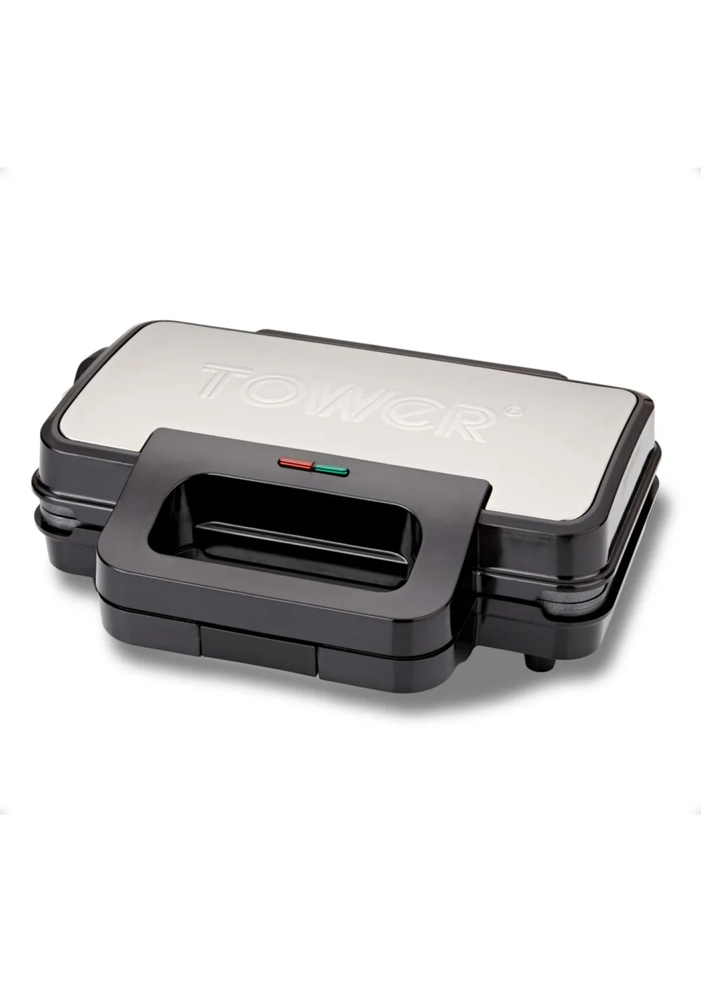 Tower Stainless Steel Deep Fill Waffle Maker (900W) - One Size Image 1