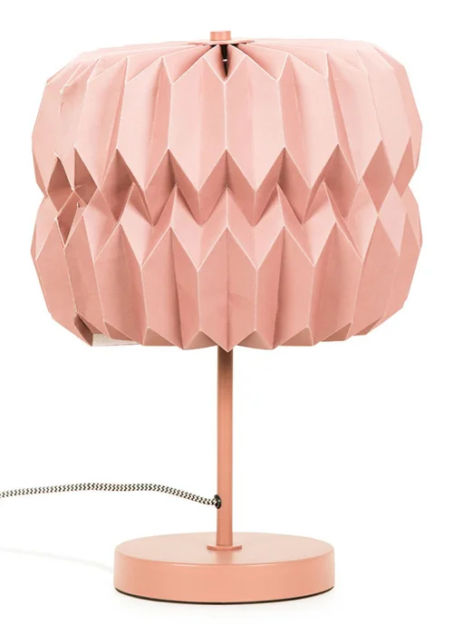 ValueLights Bett Rust Pink Table Lamp (38cm x 28cm) - No Size Image 2
