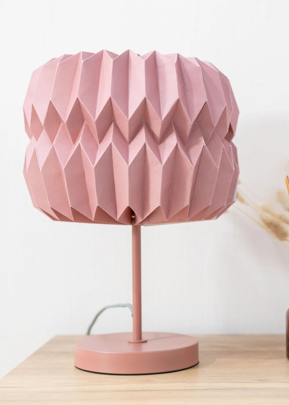 ValueLights Bett Rust Pink Table Lamp (38cm x 28cm) - No Size Image 4