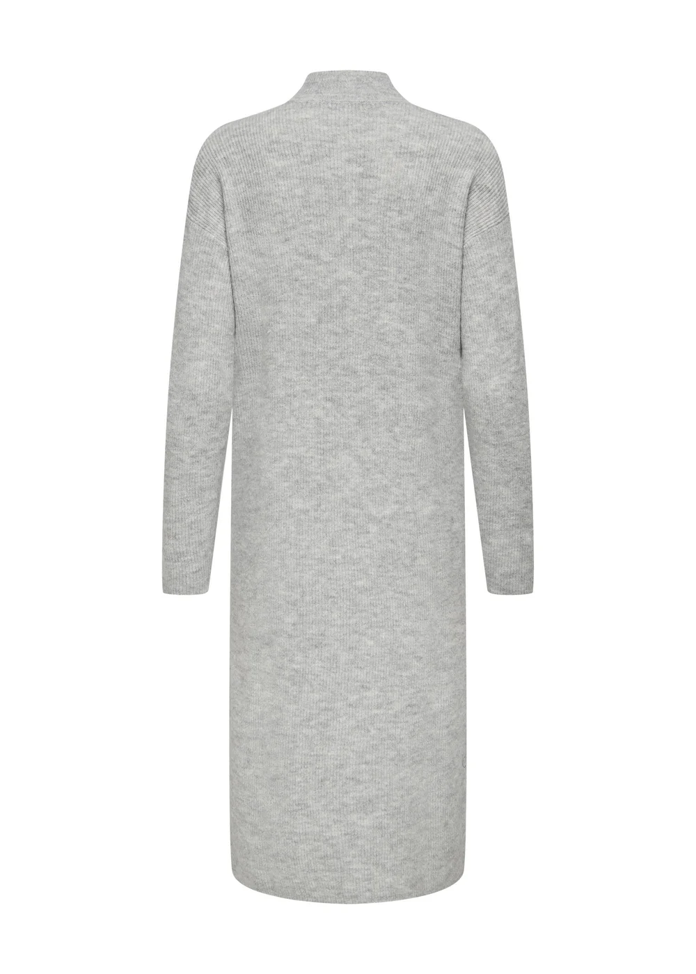JDY Grey High Neck Jumper Dress - 8 Image 7