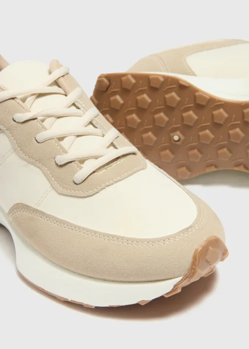White Retro Runner Trainers - Size 3 Image 2