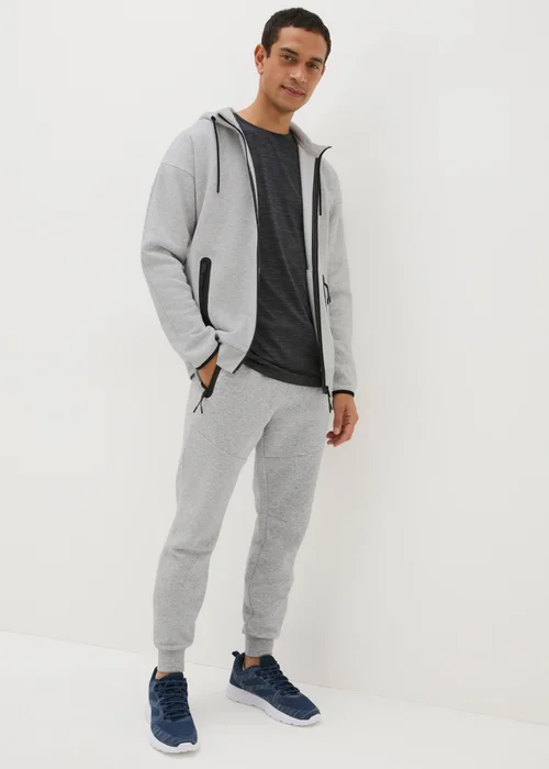 Souluxe Grey Tech Jogging Bottoms - XS Image 2