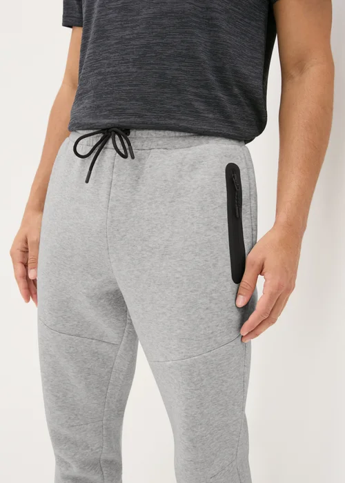 Souluxe Grey Tech Jogging Bottoms - XS Image 1
