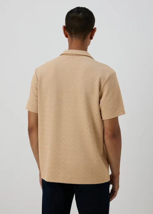 Stone Textured Jersey Shirt - S Image 2