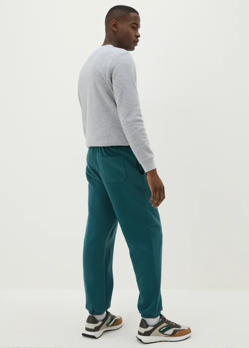 Teal Intrepide Relaxed Jogging Bottoms - XS Image 3